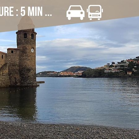 L'Escapade, Port A 200M, Climatisation Et Balcon Apartment Port Vendres ภายนอก รูปภาพ